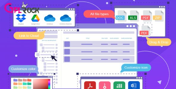 JoomUnited WP File Download - File Manager For WordPress