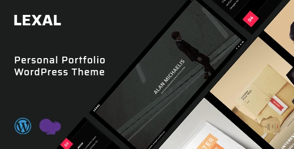 Lexal – Personal / Portfolio / Resume WordPress Theme